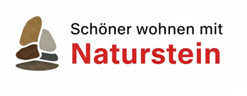 Schöner wohnen mit Naturstein Logo